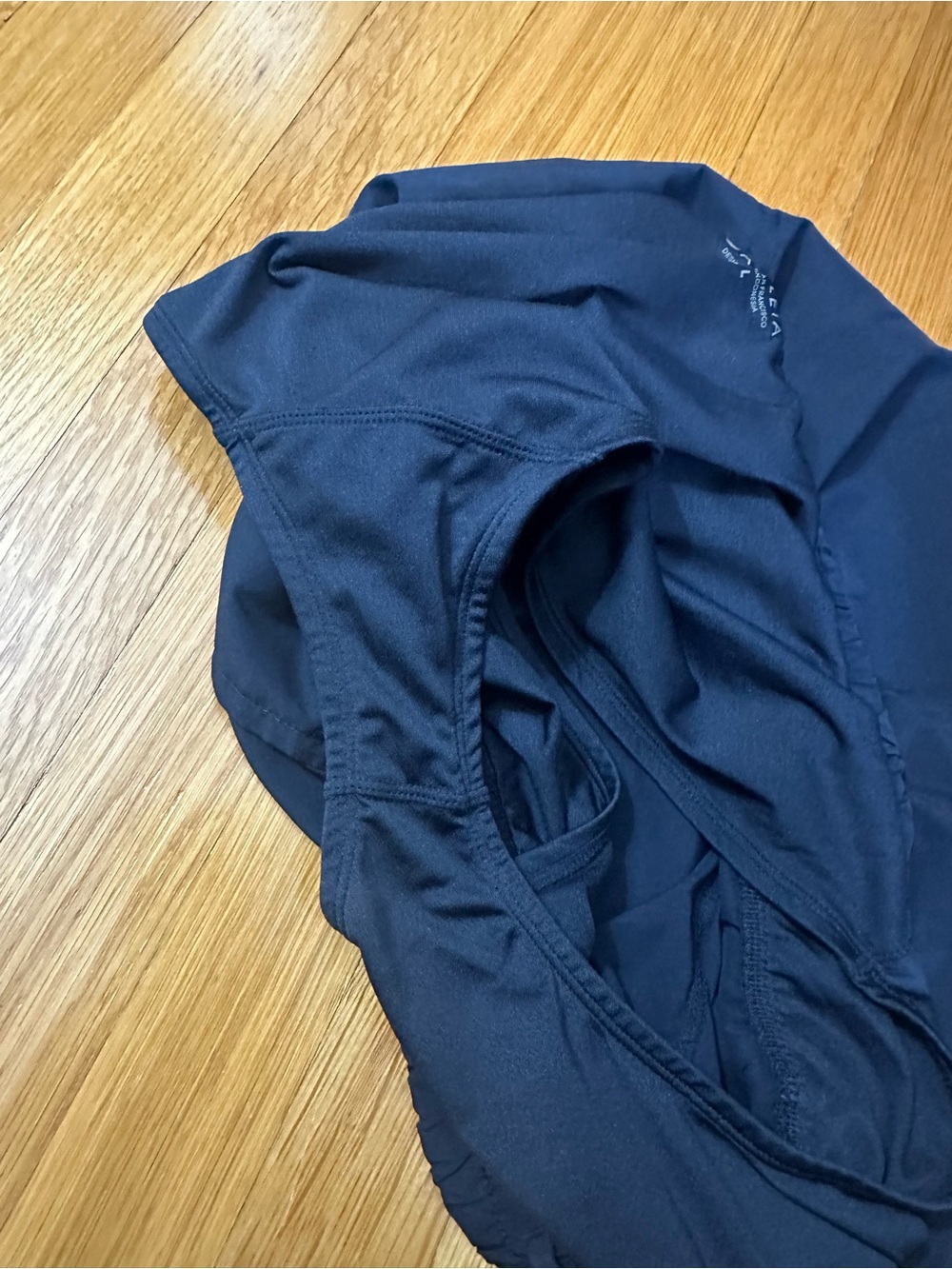 Athleta Navy Blue Large shorts - Picture 3 of 6